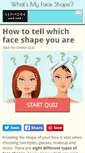 Mobile Screenshot of face-shape.com